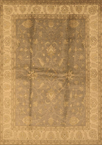 Oriental Brown Traditional Rug, urb703brn