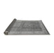 Sideview of Oriental Gray Traditional Rug, urb703gry