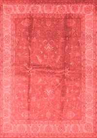 Oriental Red Traditional Rug, urb703red