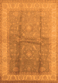 Oriental Orange Traditional Rug, urb703org