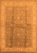 Oriental Orange Traditional Rug, urb703org