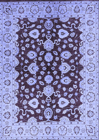 Oriental Blue Traditional Rug, urb704blu