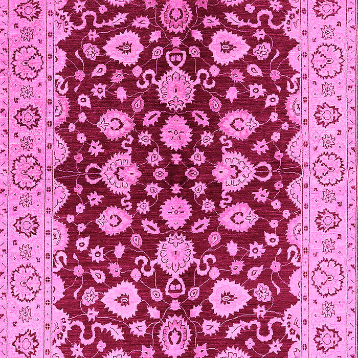 Oriental Pink Traditional Rug, urb704pnk