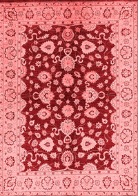 Oriental Red Traditional Rug, urb704red