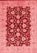 Oriental Red Traditional Area Rugs