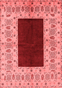 Oriental Red Traditional Rug, urb705red