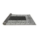 Sideview of Oriental Gray Traditional Rug, urb705gry