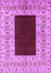 Oriental Purple Traditional Rug, urb705pur