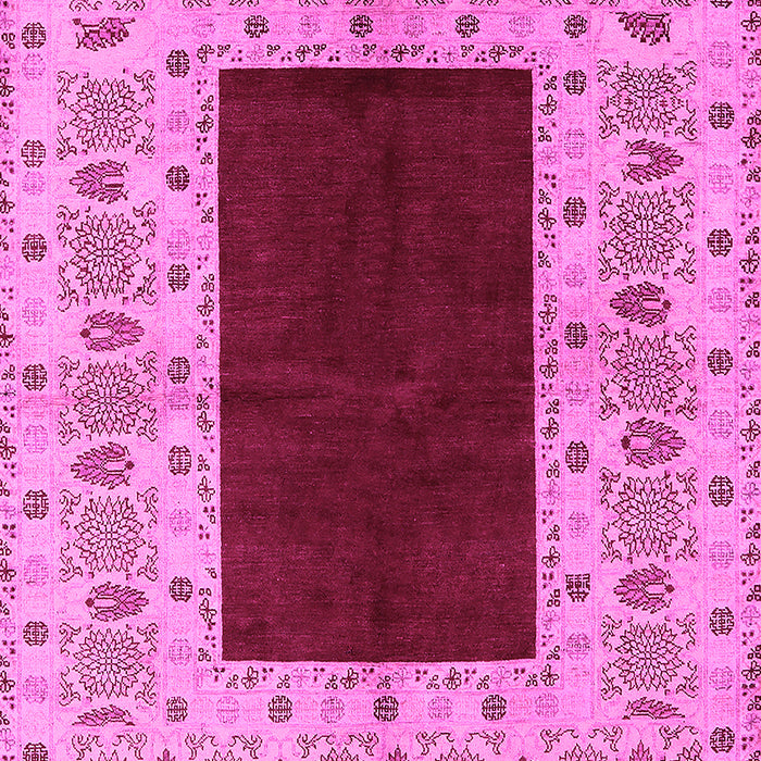 Oriental Pink Traditional Rug, urb705pnk