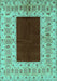 Oriental Turquoise Traditional Rug, urb705turq