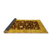 Sideview of Oriental Yellow Traditional Rug, urb706yw
