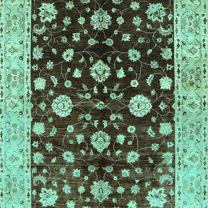 Oriental Turquoise Traditional Rug, urb706turq