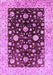 Oriental Purple Traditional Rug, urb706pur