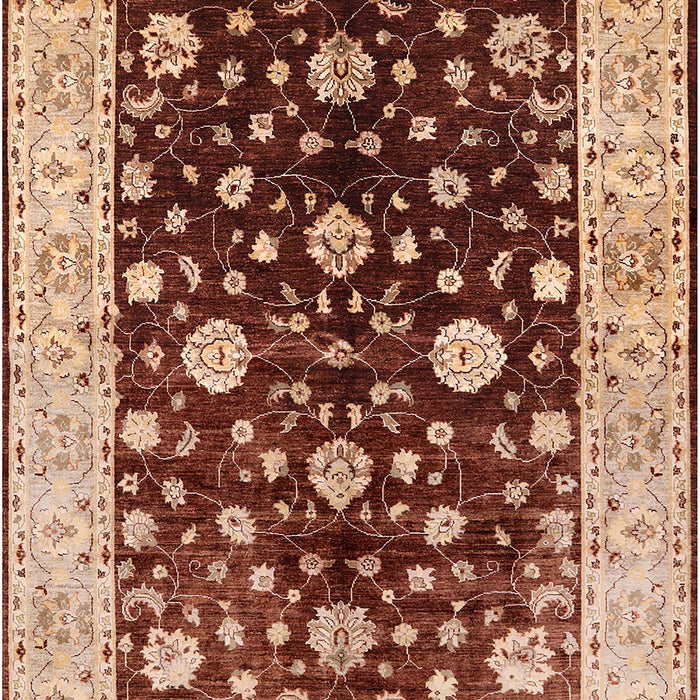 Mid-Century Modern Red Oriental Rug, urb706