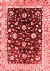 Oriental Red Traditional Rug, urb706red