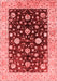 Oriental Red Traditional Area Rugs