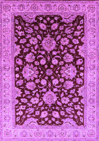 Oriental Purple Traditional Rug, urb707pur
