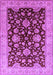 Oriental Purple Traditional Rug, urb707pur