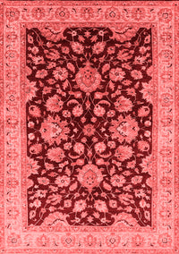 Oriental Red Traditional Rug, urb707red
