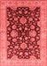 Oriental Red Traditional Area Rugs