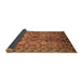 Sideview of Oriental Brown Industrial Rug, urb708brn