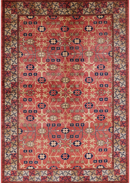 Machine Washable Industrial Modern Sunrise Orange Rug, wshurb708