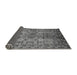 Sideview of Oriental Gray Industrial Rug, urb708gry