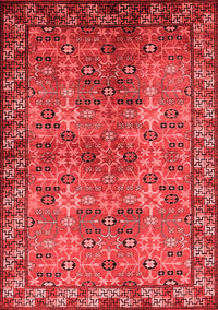 Oriental Red Industrial Rug, urb708red