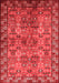 Oriental Red Industrial Area Rugs