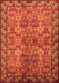 Oriental Orange Industrial Rug, urb708org