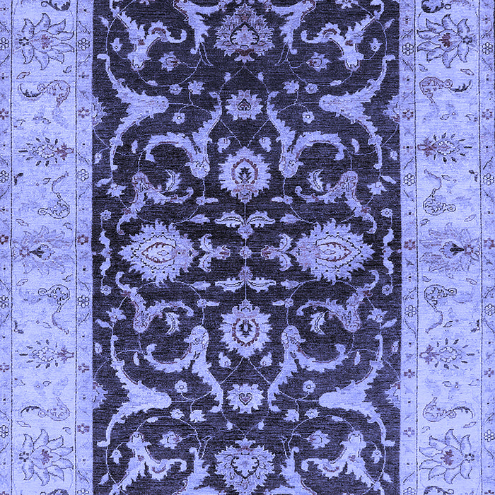 Oriental Blue Traditional Rug, urb709blu