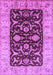 Oriental Purple Traditional Rug, urb709pur