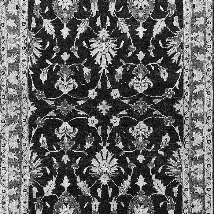 Oriental Gray Traditional Rug, urb710gry
