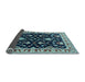 Sideview of Oriental Light Blue Traditional Rug, urb710lblu