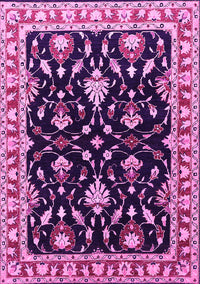 Oriental Pink Traditional Rug, urb710pnk