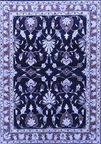 Oriental Blue Traditional Rug, urb710blu