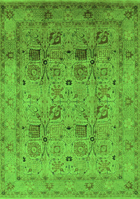 Oriental Green Industrial Rug, urb711grn