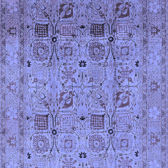 Oriental Blue Industrial Rug, urb711blu