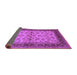 Sideview of Oriental Purple Traditional Rug, urb712pur