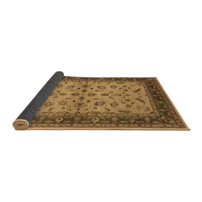 Sideview of Oriental Brown Traditional Rug, urb712brn