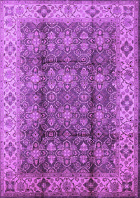 Oriental Purple Traditional Rug, urb713pur