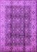 Oriental Purple Traditional Rug, urb713pur