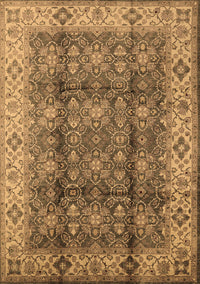 Oriental Brown Traditional Rug, urb713brn