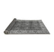 Sideview of Oriental Gray Traditional Rug, urb713gry