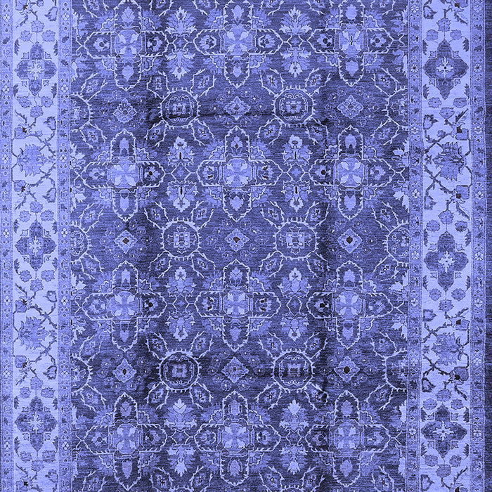 Oriental Blue Traditional Rug, urb713blu