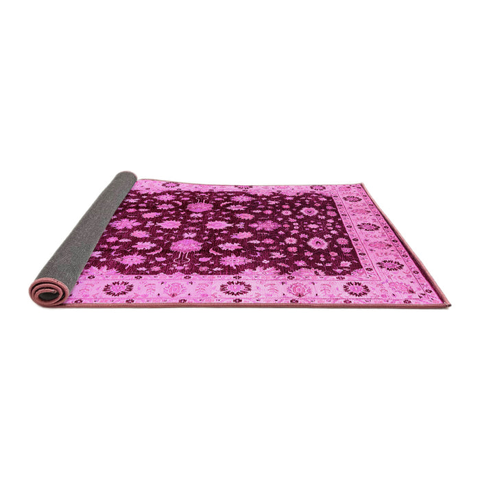 Sideview of Oriental Pink Industrial Rug, urb714pnk