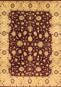 Oriental Brown Industrial Rug, urb714brn