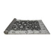 Sideview of Oriental Gray Industrial Rug, urb714gry