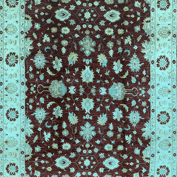Oriental Light Blue Industrial Rug, urb714lblu