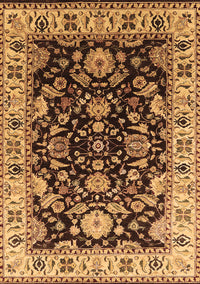 Oriental Brown Industrial Rug, urb715brn